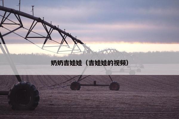 奶奶吉娃娃（吉娃娃的视频）