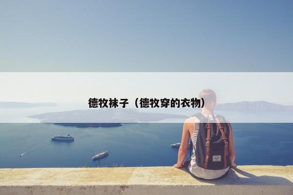 德牧袜子（德牧穿的衣物）