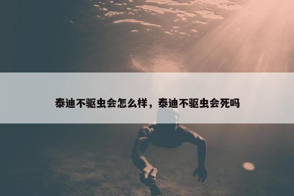 泰迪不驱虫会怎么样，泰迪不驱虫会死吗