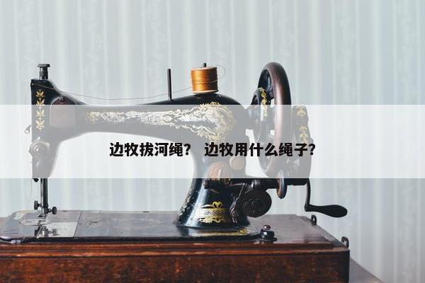 边牧拔河绳？ 边牧用什么绳子？