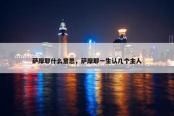 萨摩耶什么意思，萨摩耶一生认几个主人