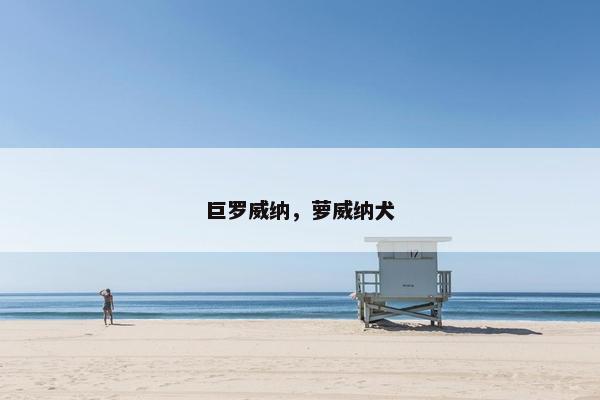 巨罗威纳，萝威纳犬