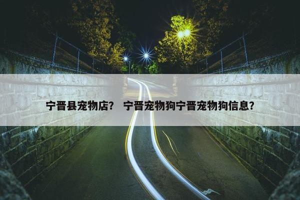 宁晋县宠物店？ 宁晋宠物狗宁晋宠物狗信息？