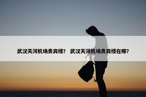 武汉天河机场贵宾楼？ 武汉天河机场贵宾楼在哪？