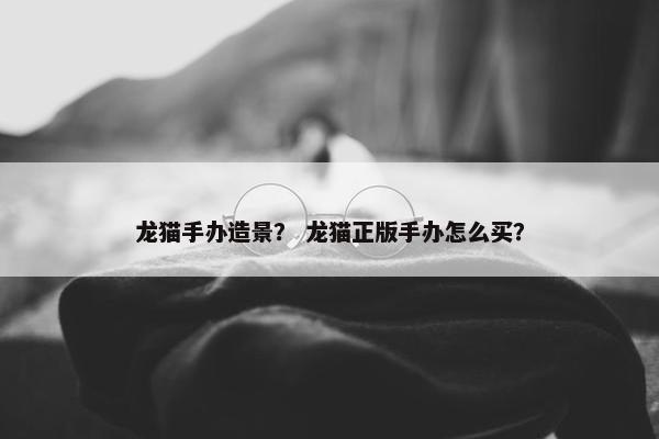 龙猫手办造景？ 龙猫正版手办怎么买？