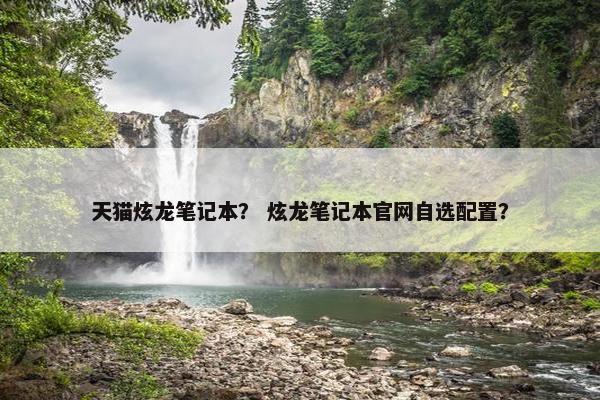 天猫炫龙笔记本？ 炫龙笔记本官网自选配置？
