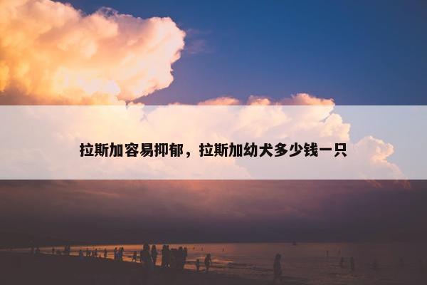 拉斯加容易抑郁，拉斯加幼犬多少钱一只