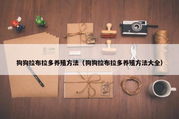 狗狗拉布拉多养殖方法（狗狗拉布拉多养殖方法大全）