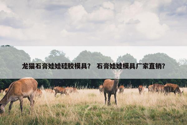 龙猫石膏娃娃硅胶模具？ 石膏娃娃模具厂家直销？