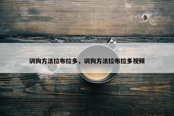 训狗方法拉布拉多，训狗方法拉布拉多视频