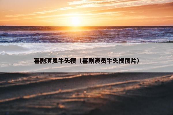 喜剧演员牛头梗（喜剧演员牛头梗图片）