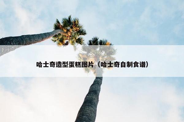 哈士奇造型蛋糕图片（哈士奇自制食谱）