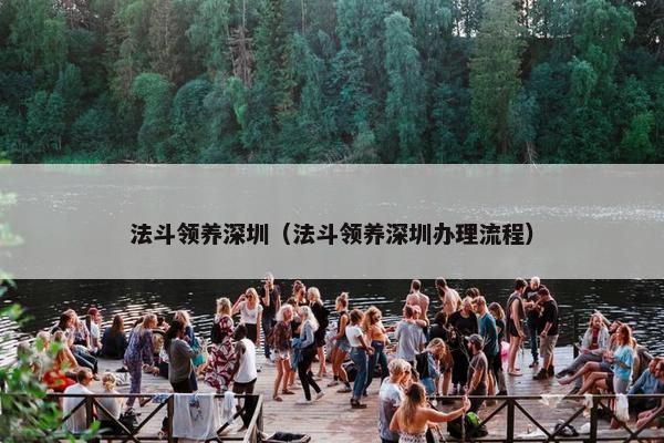法斗领养深圳（法斗领养深圳办理流程）