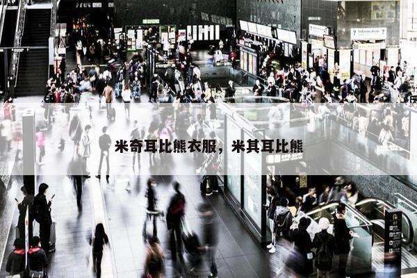 米奇耳比熊衣服，米其耳比熊