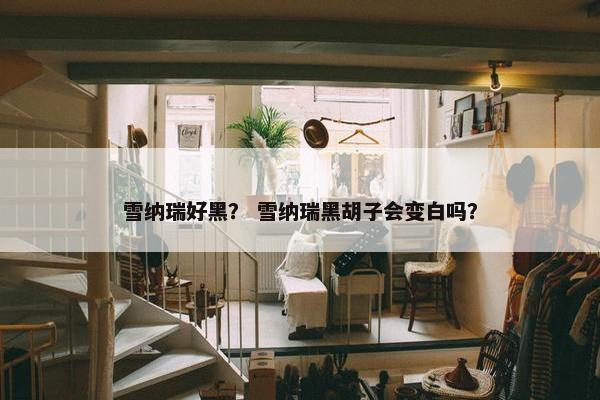 雪纳瑞好黑？ 雪纳瑞黑胡子会变白吗？