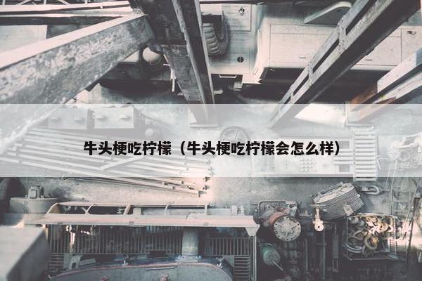 牛头梗吃柠檬（牛头梗吃柠檬会怎么样）