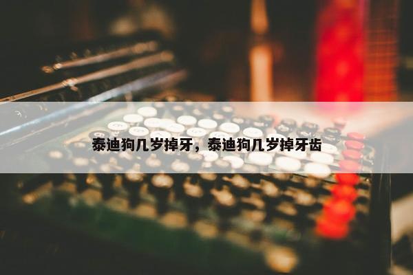 泰迪狗几岁掉牙，泰迪狗几岁掉牙齿