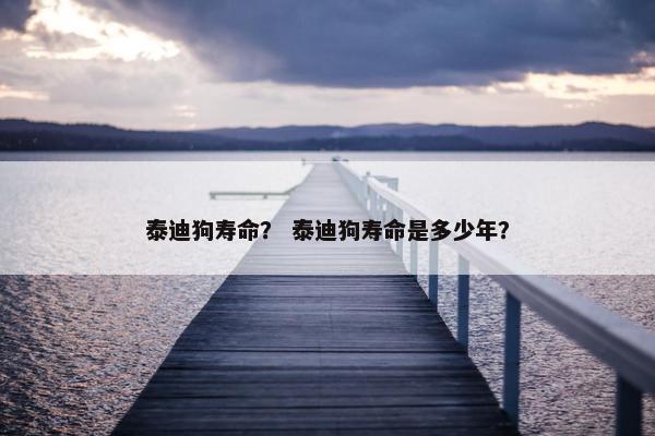 泰迪狗寿命？ 泰迪狗寿命是多少年？
