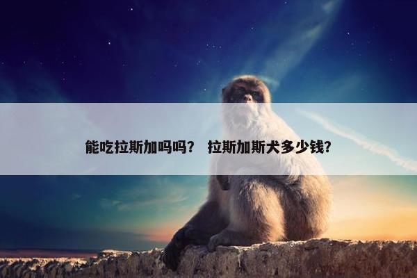 能吃拉斯加吗吗？ 拉斯加斯犬多少钱？