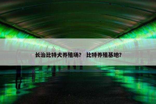 长治比特犬养殖场？ 比特养殖基地？