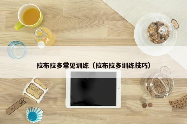 拉布拉多常见训练（拉布拉多训练技巧）