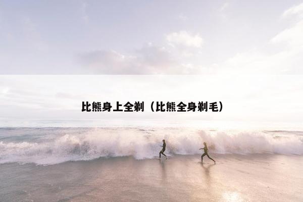 比熊身上全剃（比熊全身剃毛）