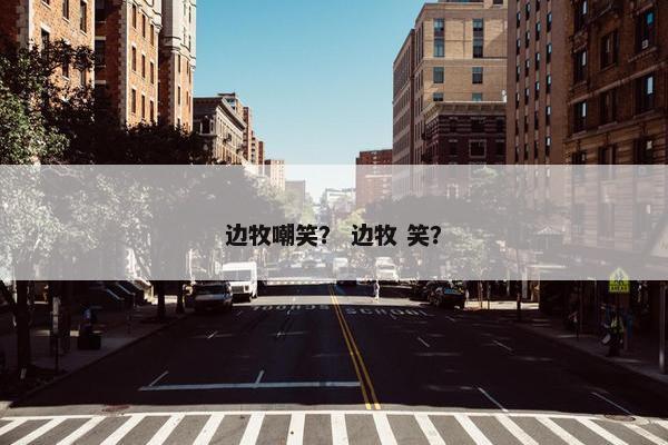 边牧嘲笑？ 边牧 笑？