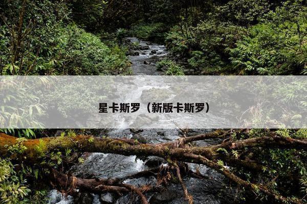 星卡斯罗（新版卡斯罗）