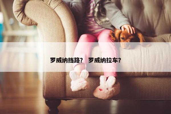 罗威纳挡路？ 罗威纳拉车？