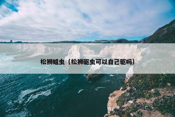 松狮蛆虫（松狮驱虫可以自己驱吗）