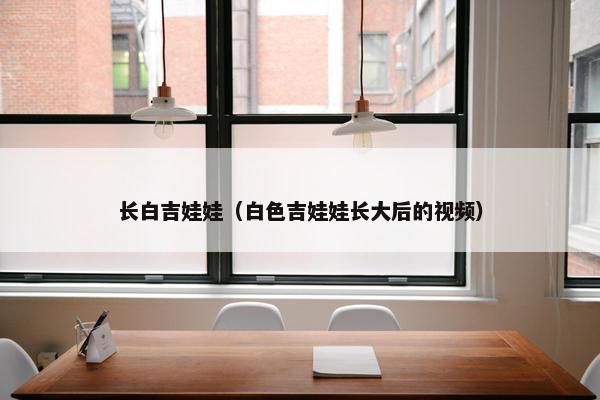长白吉娃娃（白色吉娃娃长大后的视频）