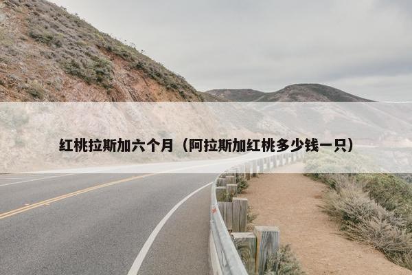 红桃拉斯加六个月（阿拉斯加红桃多少钱一只）