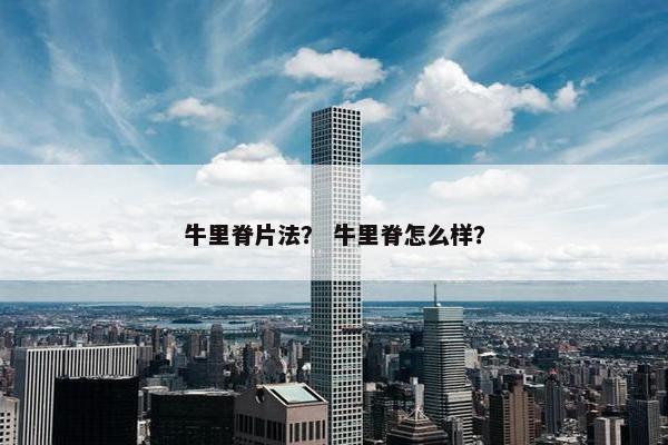 牛里脊片法？ 牛里脊怎么样？