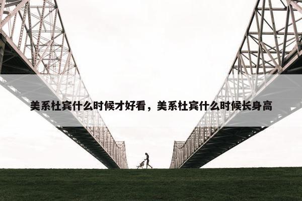 美系杜宾什么时候才好看，美系杜宾什么时候长身高