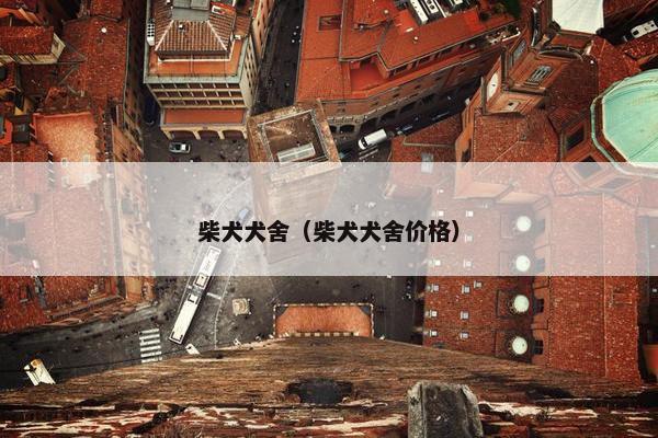 柴犬犬舍（柴犬犬舍价格）