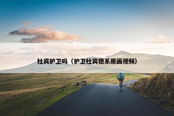 杜宾护卫吗（护卫杜宾德系原画视频）
