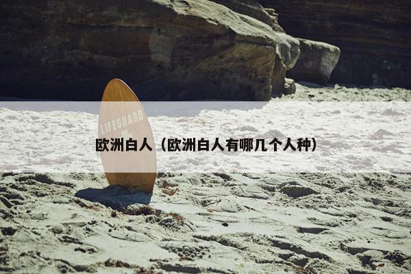 欧洲白人（欧洲白人有哪几个人种）