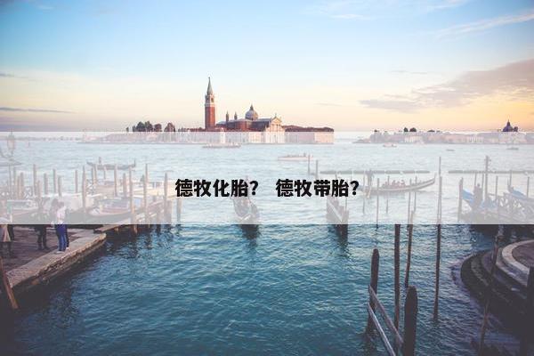 德牧化胎？ 德牧带胎？
