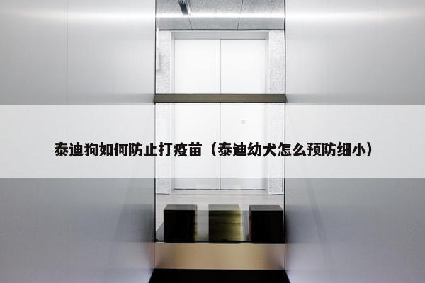 泰迪狗如何防止打疫苗（泰迪幼犬怎么预防细小）