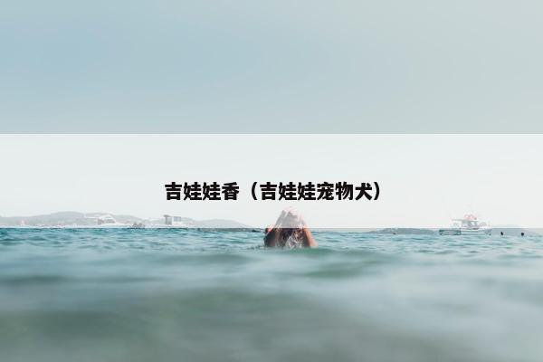 吉娃娃香（吉娃娃宠物犬）