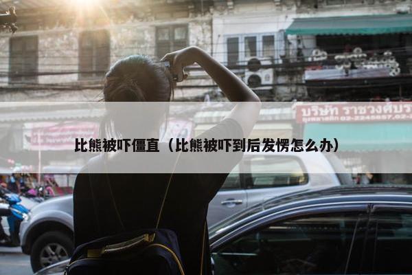 比熊被吓僵直（比熊被吓到后发愣怎么办）