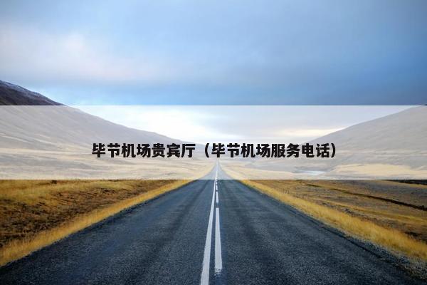 毕节机场贵宾厅（毕节机场服务电话）