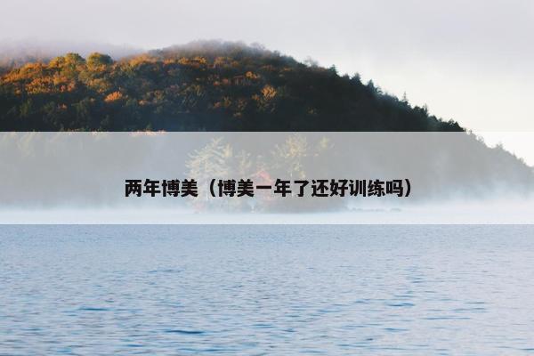 两年博美（博美一年了还好训练吗）