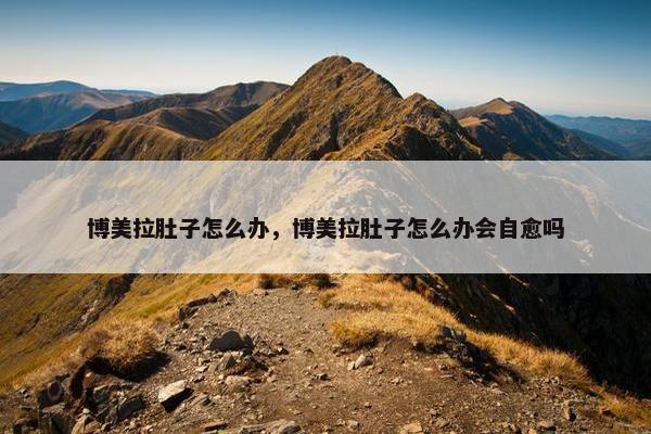 博美拉肚子怎么办，博美拉肚子怎么办会自愈吗