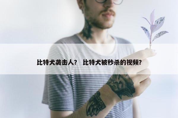 比特犬袭击人？ 比特犬被秒杀的视频？