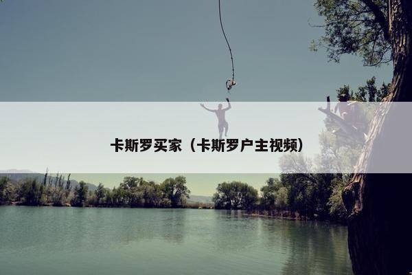 卡斯罗买家（卡斯罗户主视频）