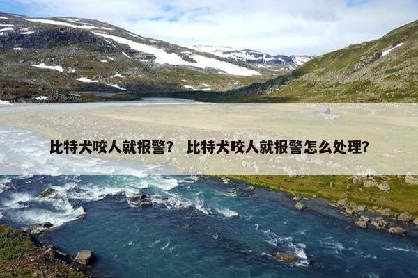 比特犬咬人就报警？ 比特犬咬人就报警怎么处理？