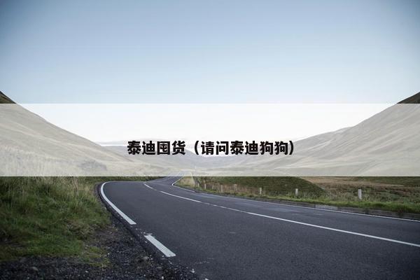 泰迪囤货（请问泰迪狗狗）