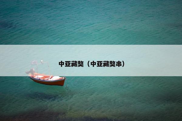 中亚藏獒（中亚藏獒串）