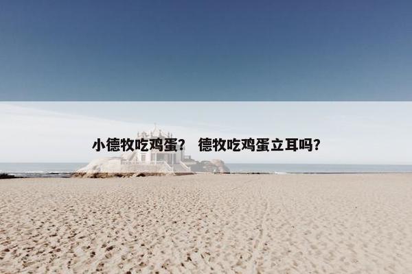 小德牧吃鸡蛋？ 德牧吃鸡蛋立耳吗？